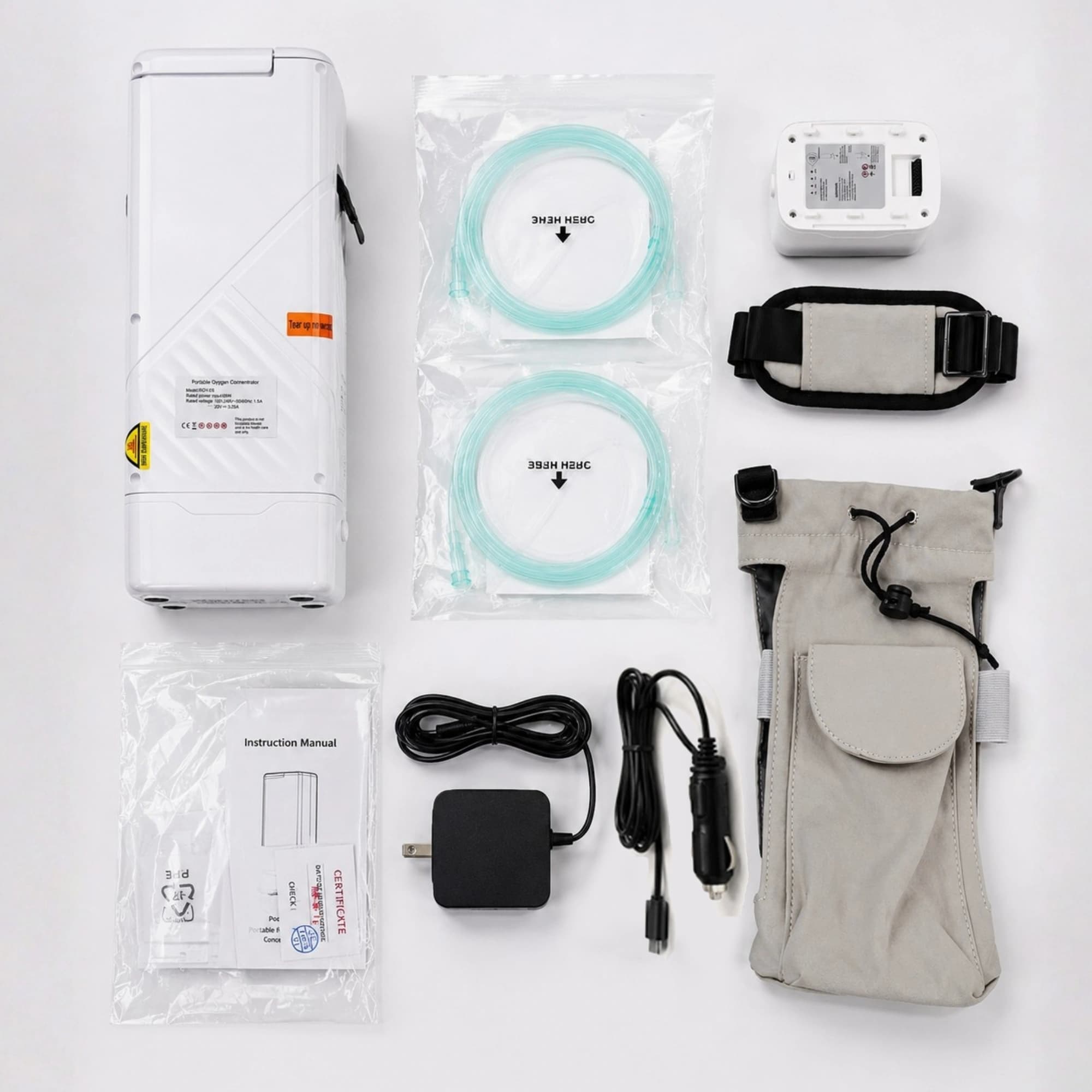 Rechargeable 1-5L Portable Oxygen Concentrator | 95% Oxygen Purity  9
