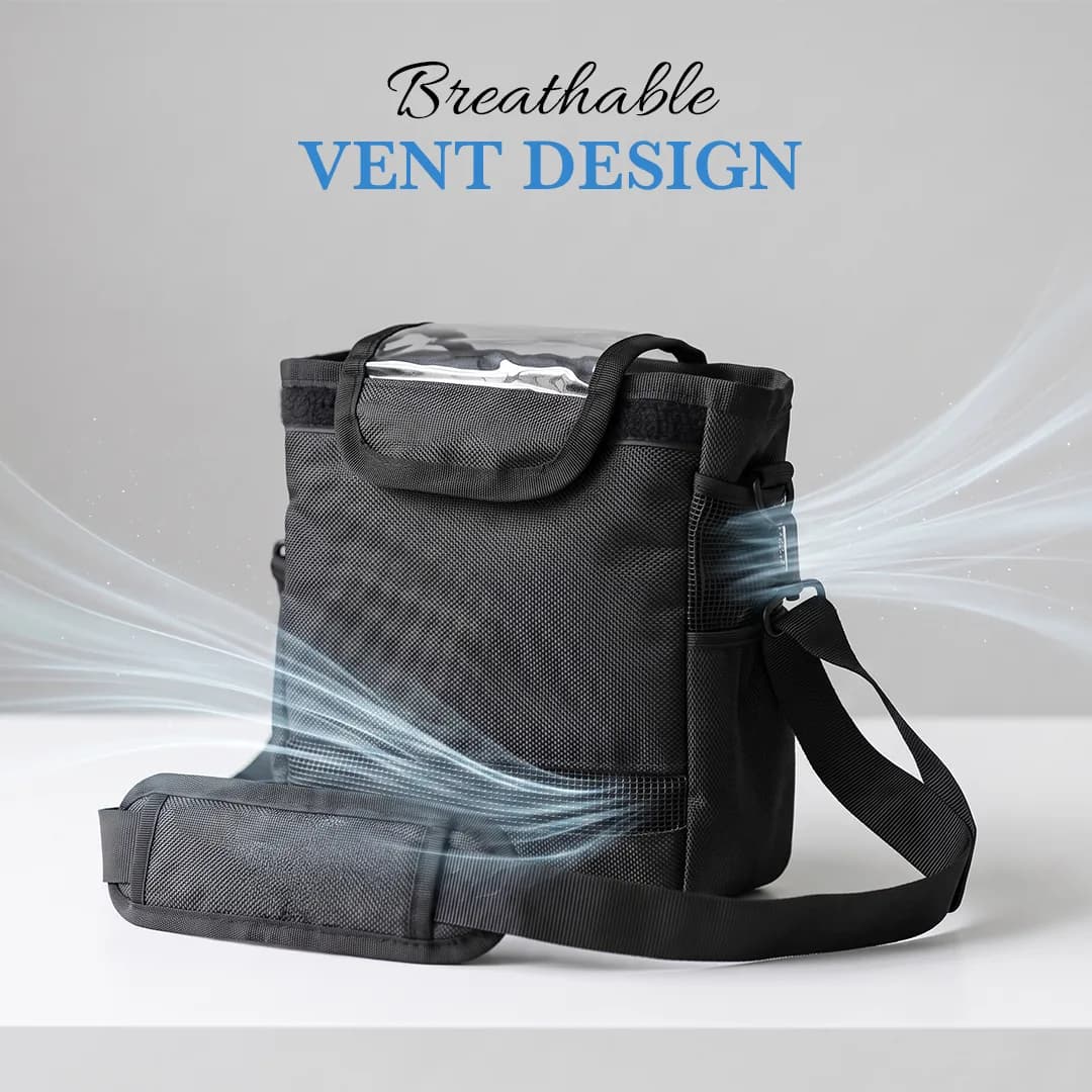 Shoulder Strap Carry Bag For 1-7L/Min Portable Oxygen Concentrator 5